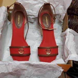 Liz Clairborne open toe shoes